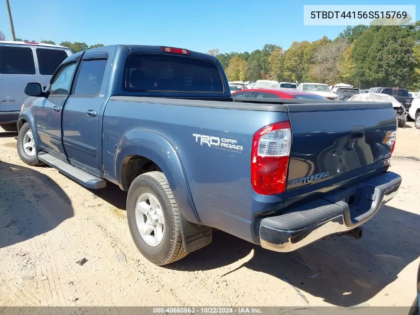 5TBDT44156S515769 2006 Toyota Tundra Sr5 V8