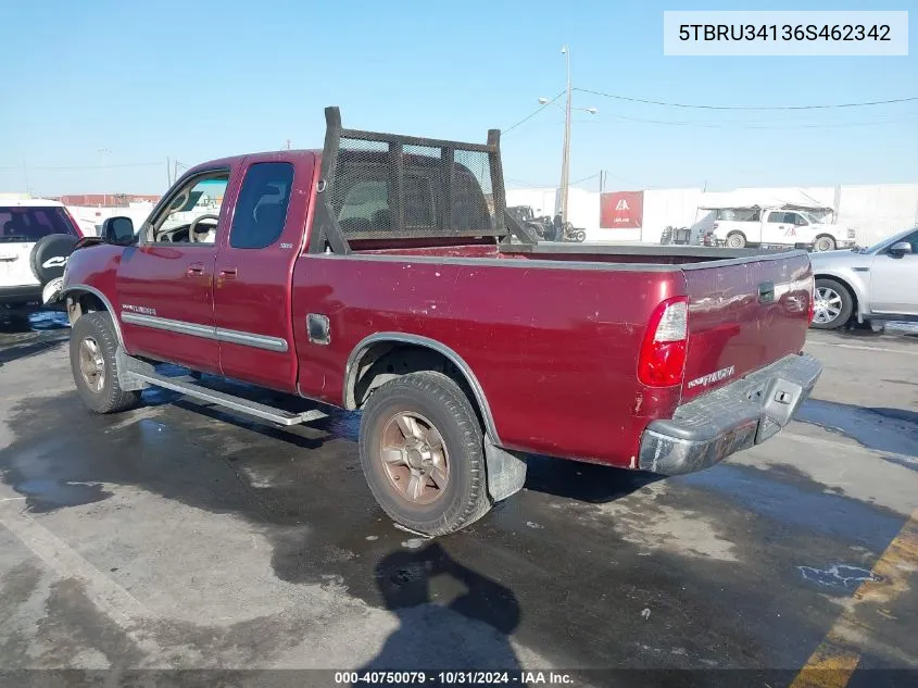 2006 Toyota Tundra Sr5 VIN: 5TBRU34136S462342 Lot: 40750079