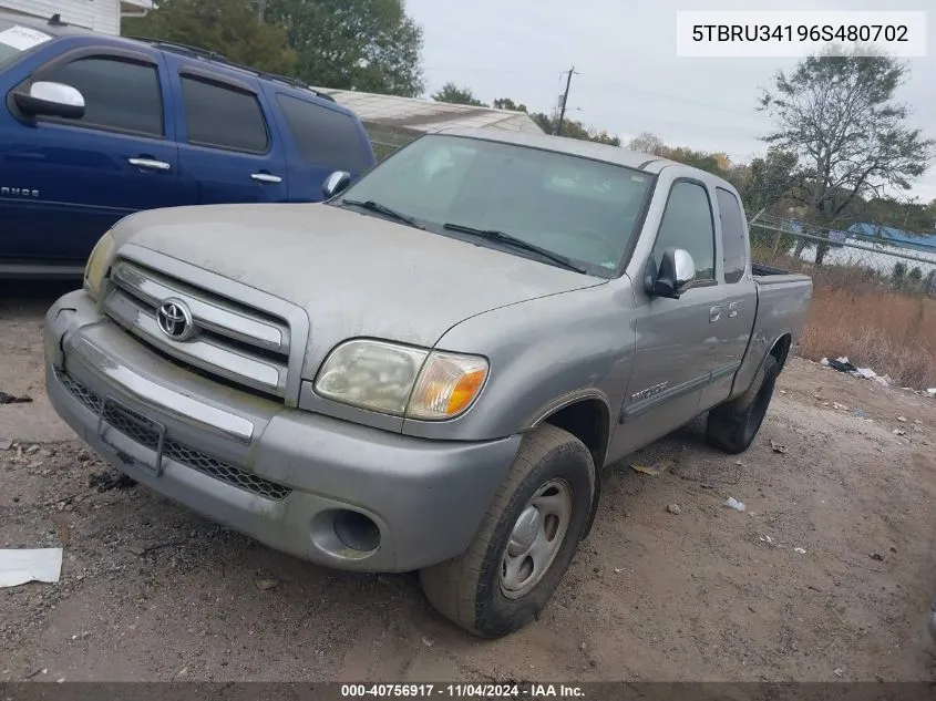 5TBRU34196S480702 2006 Toyota Tundra Sr5