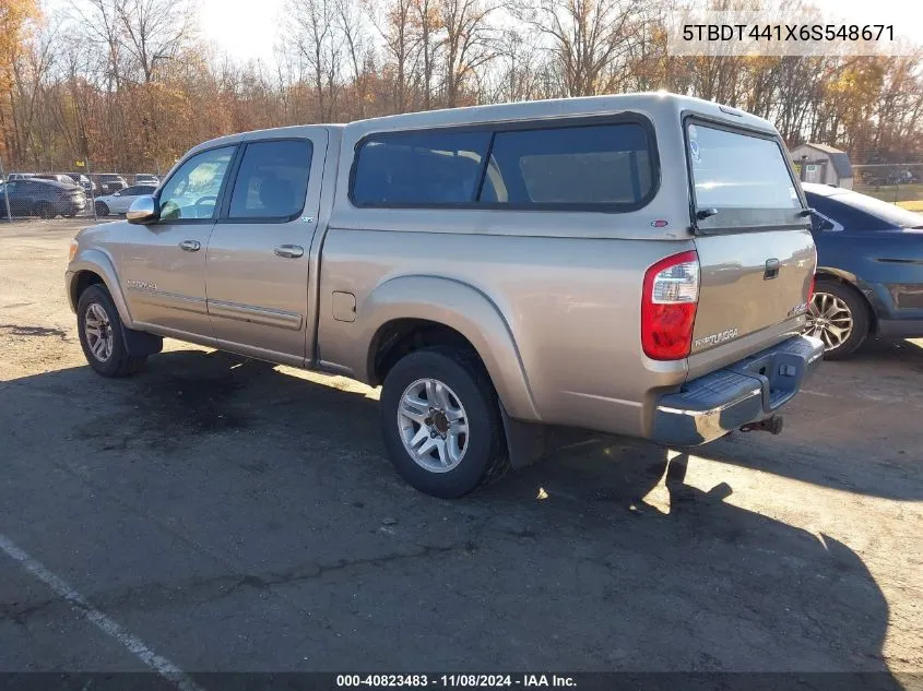 5TBDT441X6S548671 2006 Toyota Tundra Sr5 V8