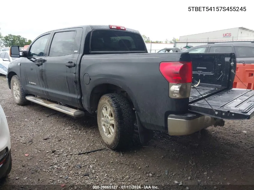 5TBET54157S455245 2007 Toyota Tundra Sr5 4.7L V8