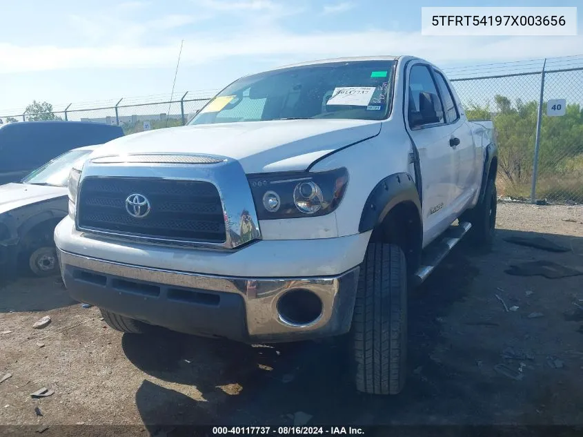 2007 Toyota Tundra Sr5 4.7L V8 VIN: 5TFRT54197X003656 Lot: 40117737