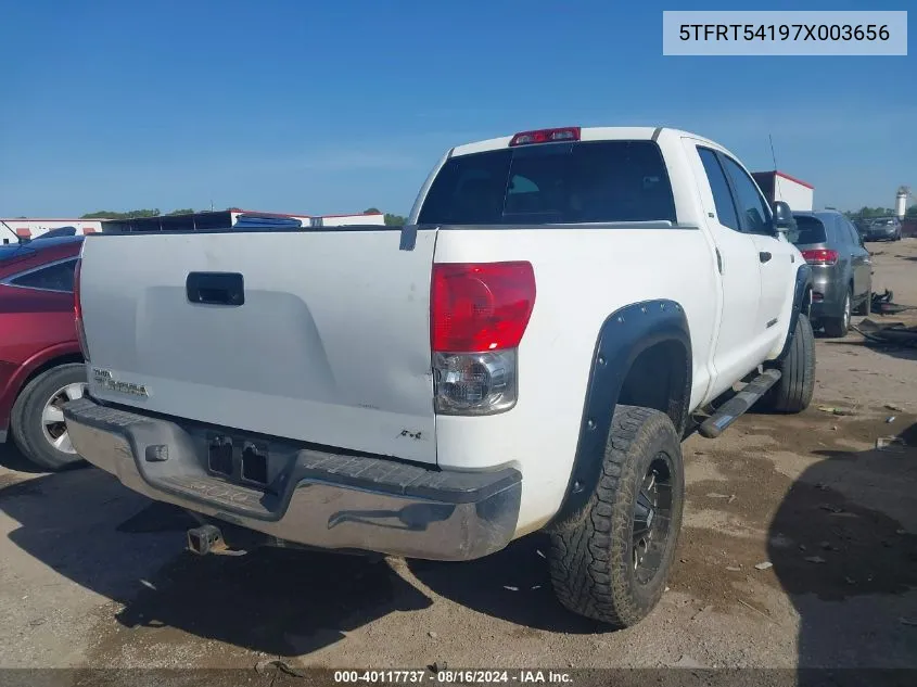 2007 Toyota Tundra Sr5 4.7L V8 VIN: 5TFRT54197X003656 Lot: 40117737