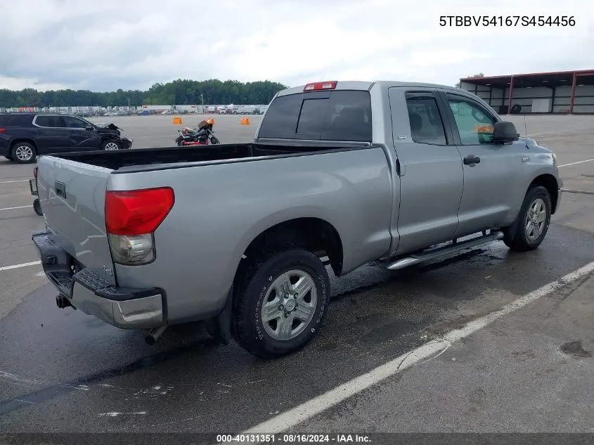 5TBBV54167S454456 2007 Toyota Tundra Sr5 5.7L V8