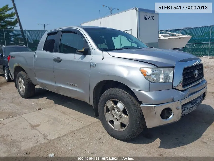 2007 Toyota Tundra Sr5 4.7L V8 VIN: 5TFBT54177X007013 Lot: 40154198