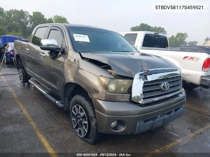 5TBDV58117S459521 2007 Toyota Tundra Limited 5.7L V8