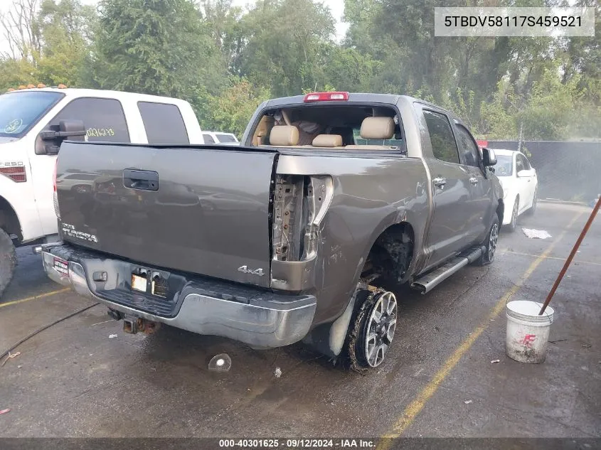 5TBDV58117S459521 2007 Toyota Tundra Limited 5.7L V8