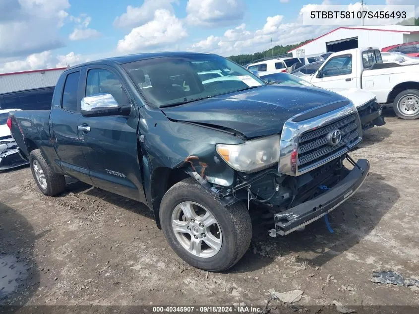 5TBBT58107S456493 2007 Toyota Tundra Limited 4.7L V8