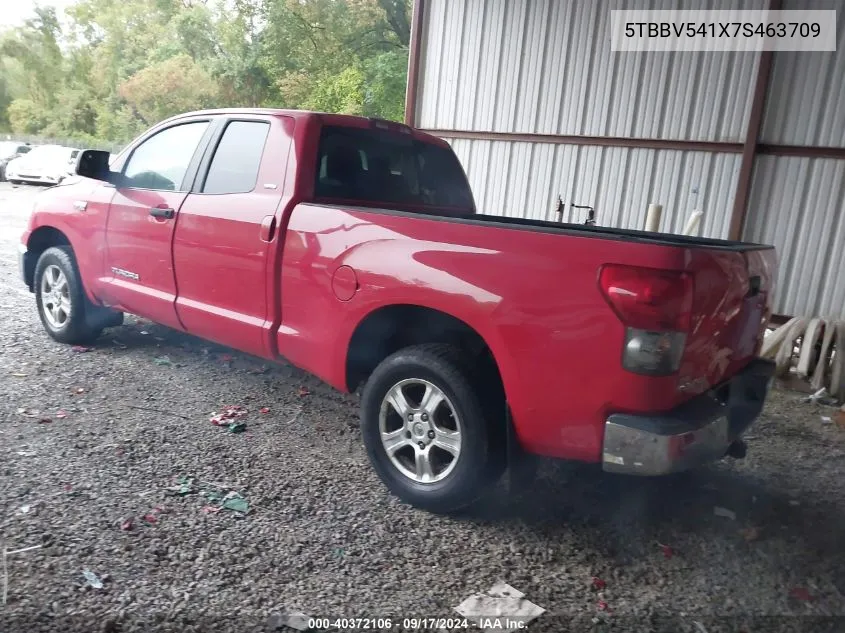 5TBBV541X7S463709 2007 Toyota Tundra Sr5 5.7L V8