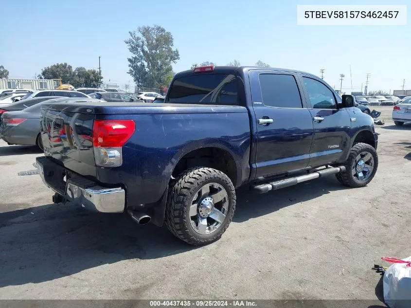 5TBEV58157S462457 2007 Toyota Tundra Limited 5.7L V8