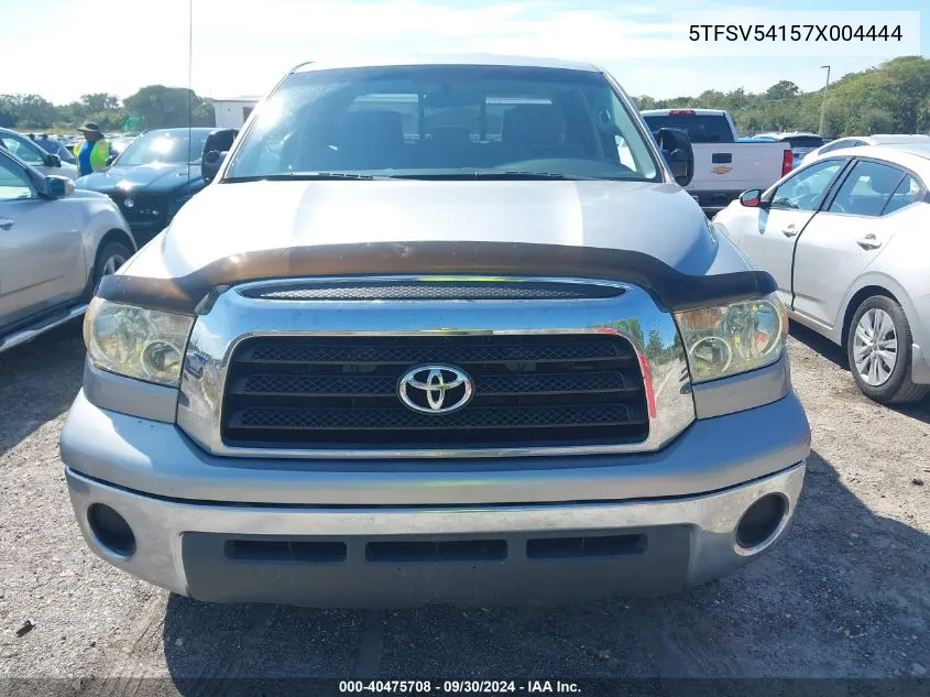 5TFSV54157X004444 2007 Toyota Tundra Double Cab Sr5