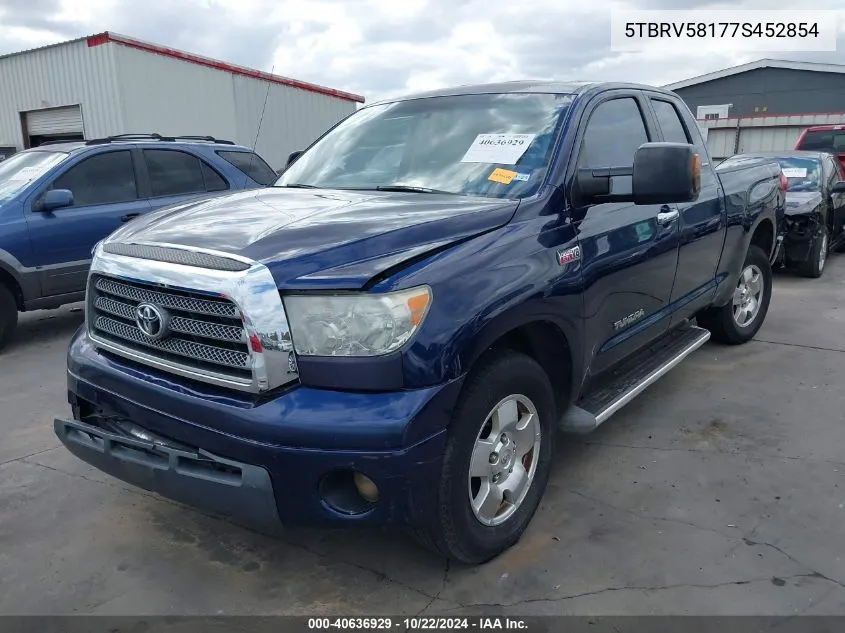 5TBRV58177S452854 2007 Toyota Tundra Limited 5.7L V8