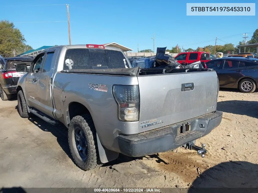 5TBBT54197S453310 2007 Toyota Tundra Sr5 4.7L V8