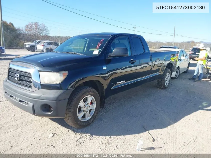 2007 Toyota Tundra Sr5 4.7L V8 VIN: 5TFCT54127X002130 Lot: 40644172