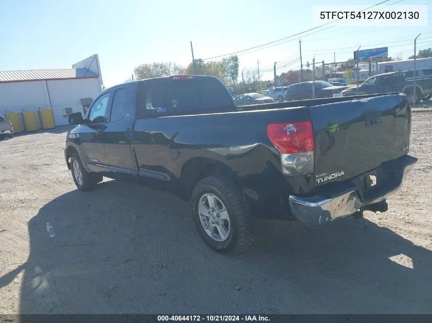 5TFCT54127X002130 2007 Toyota Tundra Sr5 4.7L V8