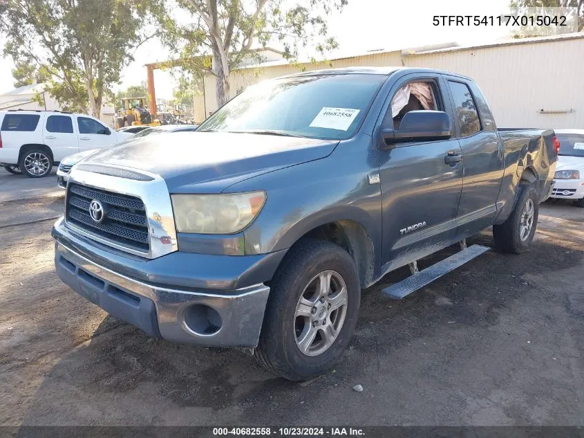 5TFRT54117X015042 2007 Toyota Tundra Sr5 4.7L V8