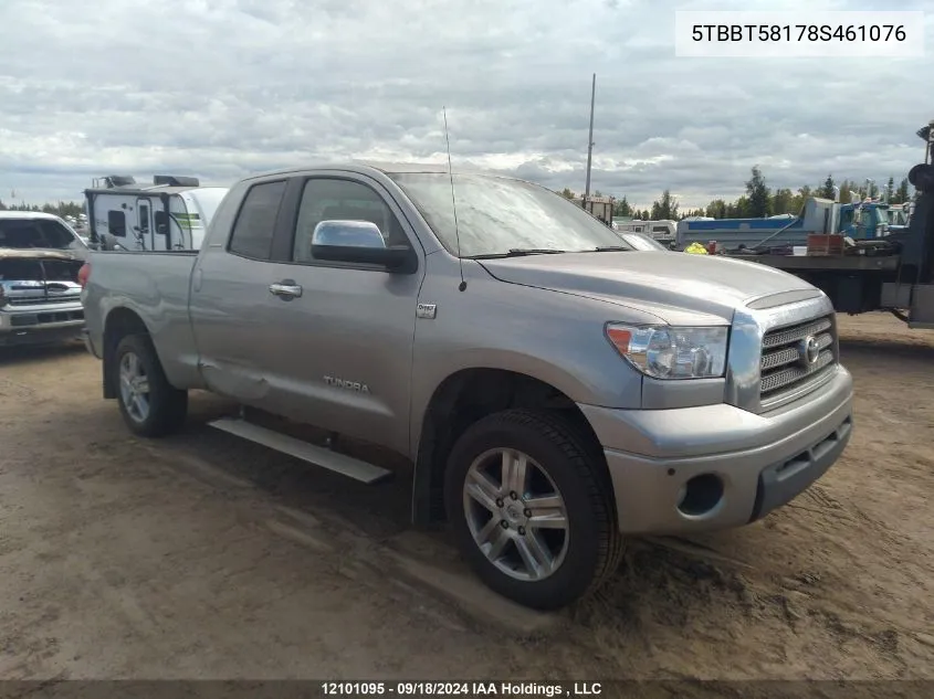 5TBBT58178S461076 2008 Toyota Tundra Double Cab Limited