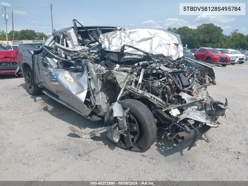 5TBDV58128S495784 2008 Toyota Tundra Limited 5.7L V8