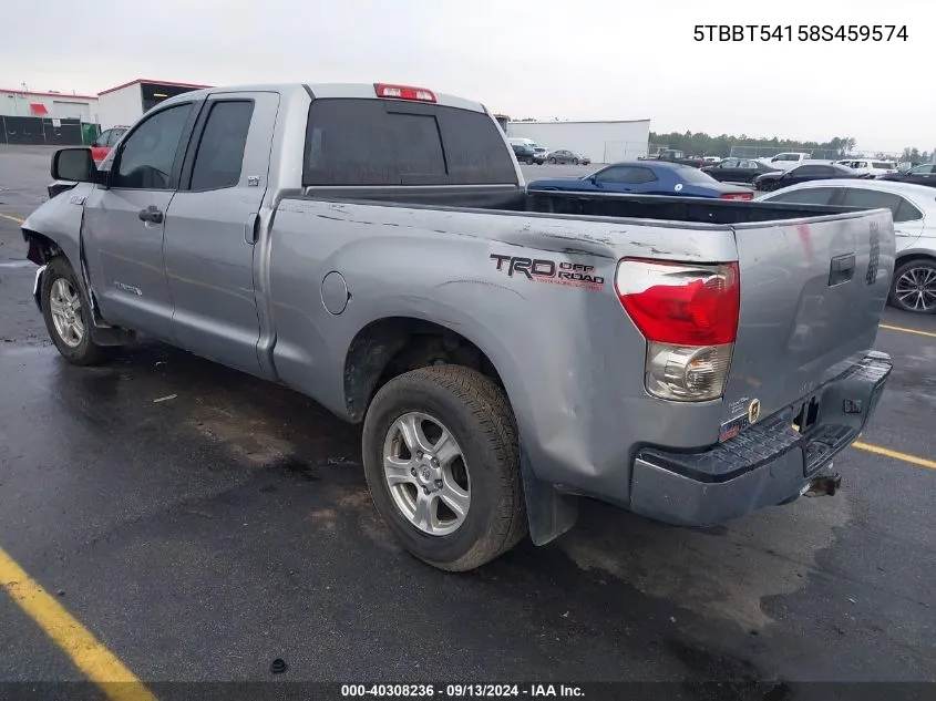 5TBBT54158S459574 2008 Toyota Tundra Double Cab/Double Cab Sr5