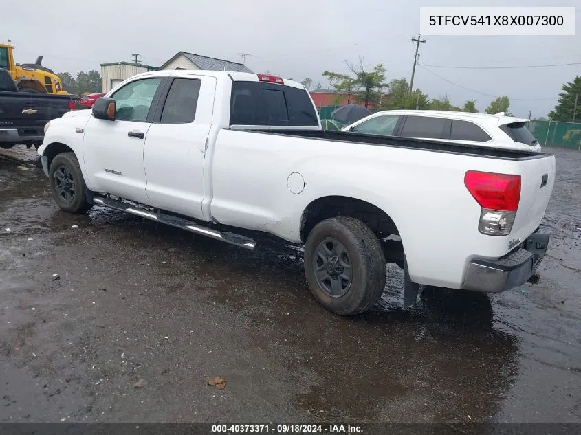 5TFCV541X8X007300 2008 Toyota Tundra Double Cab/Double Cab Sr5