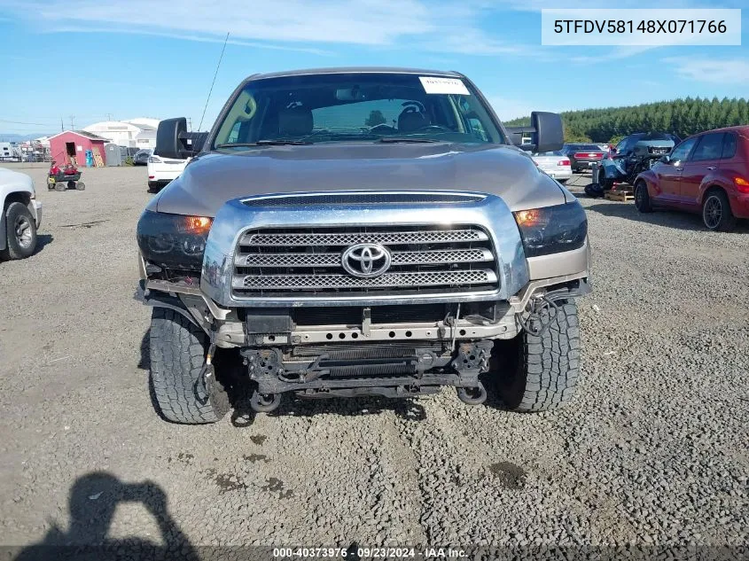 2008 Toyota Tundra Limited 5.7L V8 VIN: 5TFDV58148X071766 Lot: 40373976