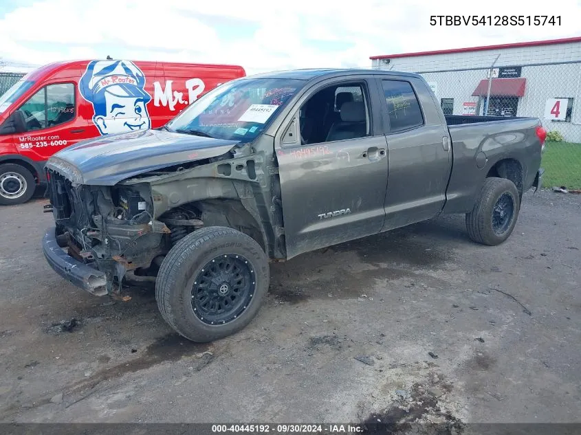 5TBBV54128S515741 2008 Toyota Tundra Double Cab/Double Cab Sr5