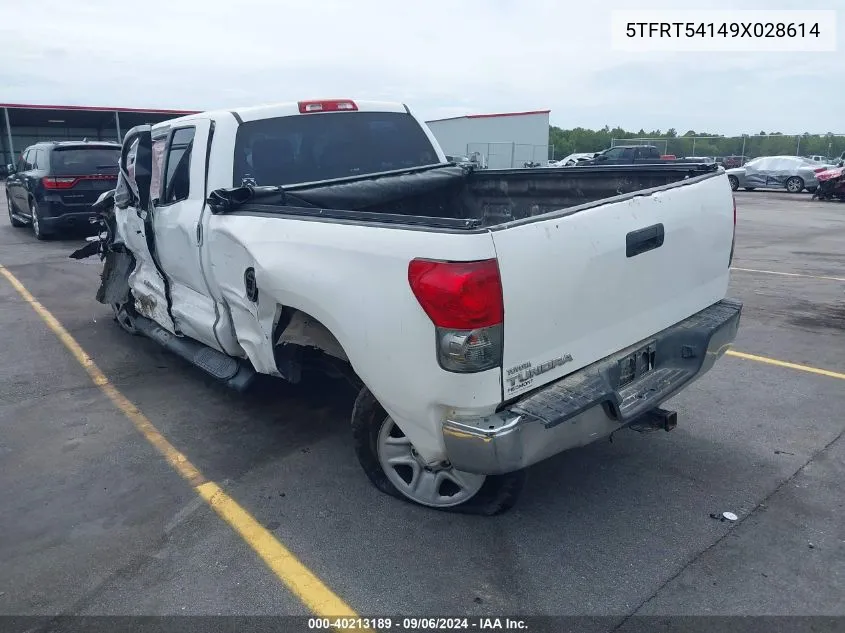 5TFRT54149X028614 2009 Toyota Tundra Grade 4.7L V8