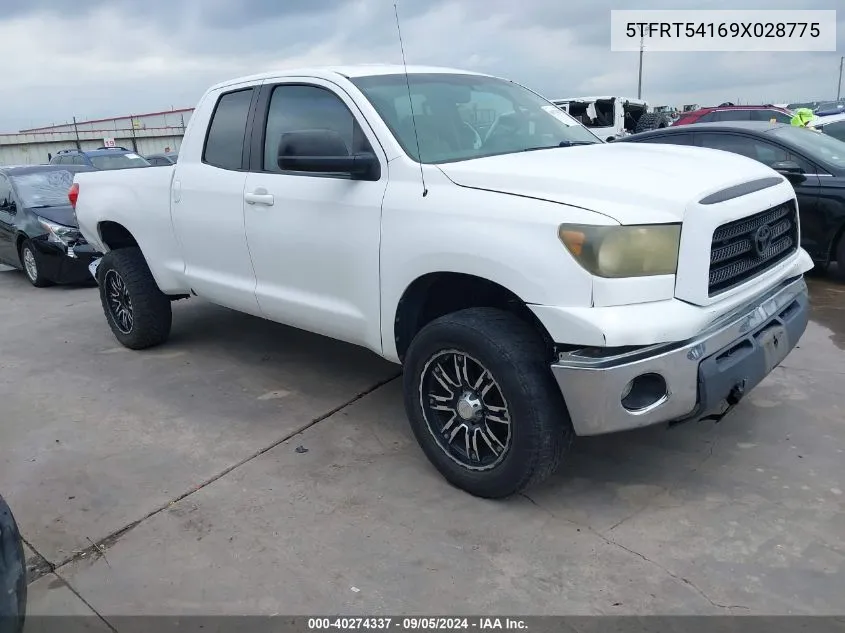 5TFRT54169X028775 2009 Toyota Tundra Grade 4.7L V8