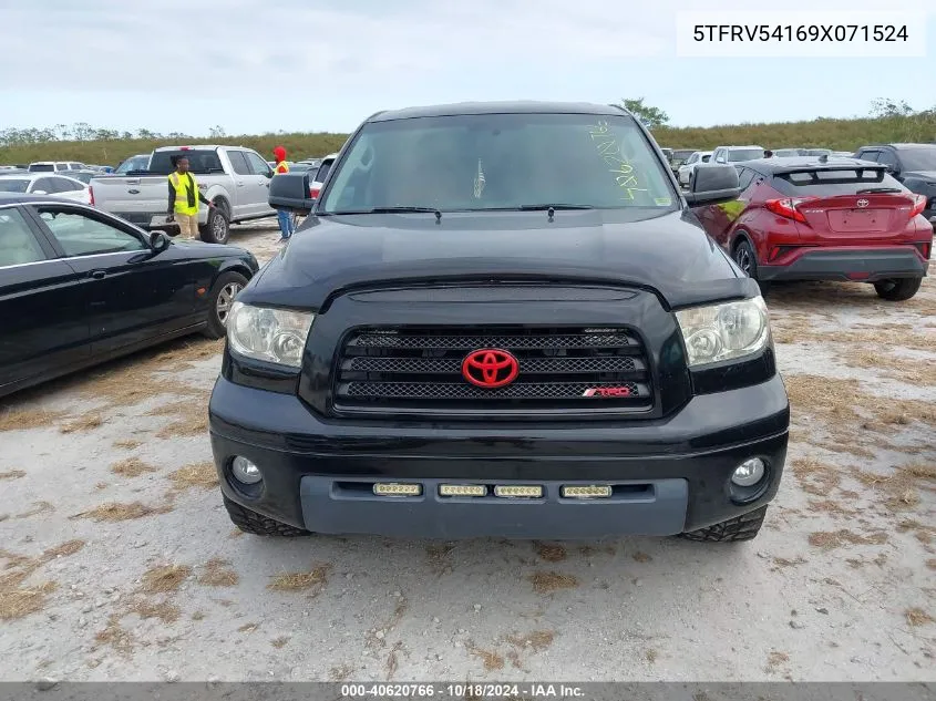 2009 Toyota Tundra Grade 5.7L V8 VIN: 5TFRV54169X071524 Lot: 40620766