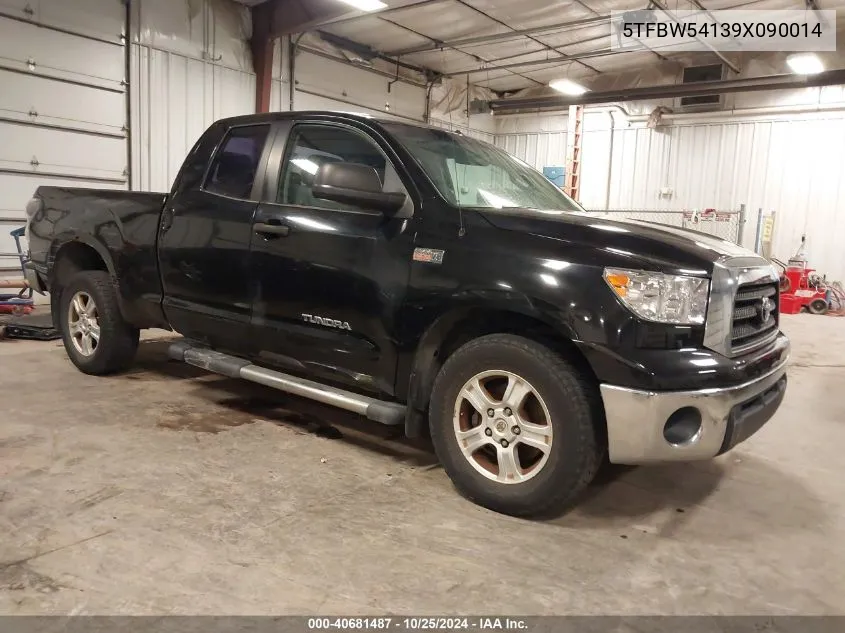 2009 Toyota Tundra Grade 5.7L V8 VIN: 5TFBW54139X090014 Lot: 40681487