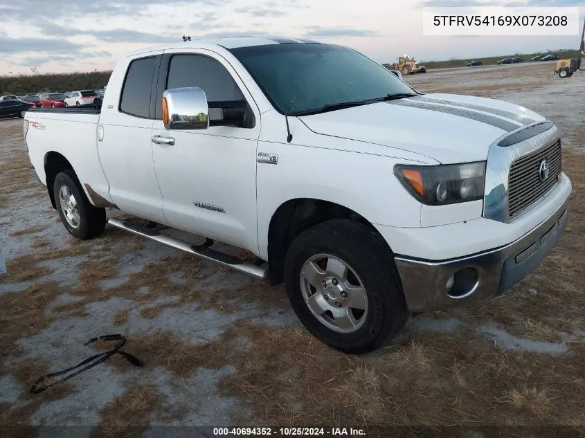 2009 Toyota Tundra Sr5 5.7L V8 VIN: 5TFRV54169X073208 Lot: 40694352