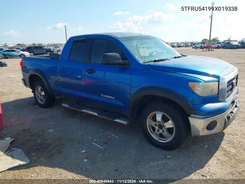 2009 Toyota Tundra Grade V6 VIN: 5TFRU54199X019338 Lot: 40846643