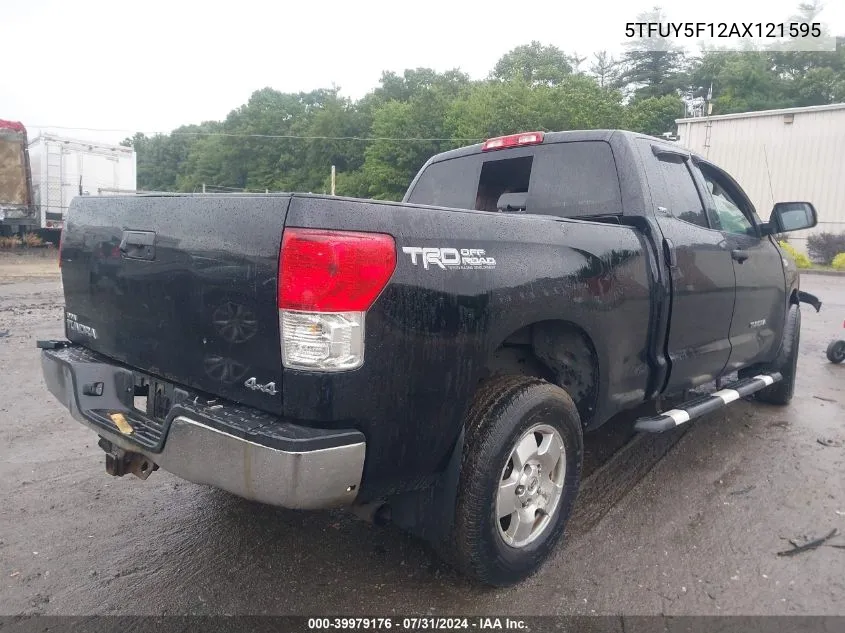 5TFUY5F12AX121595 2010 Toyota Tundra Grade 5.7L V8