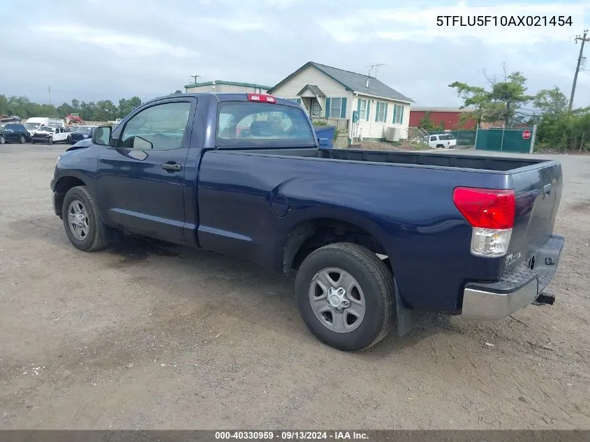 2010 Toyota Tundra Grade V6 VIN: 5TFLU5F10AX021454 Lot: 40330959