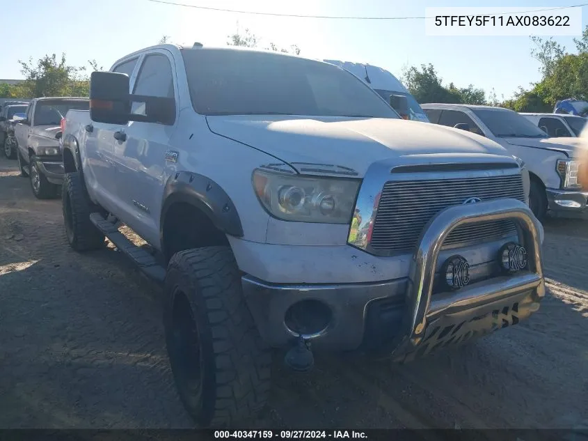 2010 Toyota Tundra Grade 5.7L V8 VIN: 5TFEY5F11AX083622 Lot: 40347159