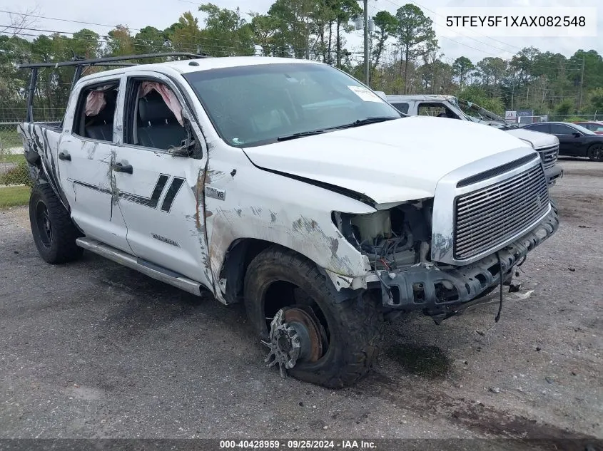 5TFEY5F1XAX082548 2010 Toyota Tundra Grade 5.7L V8