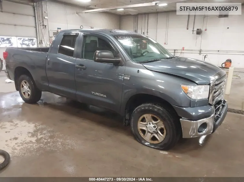 2010 Toyota Tundra Grade 4.6L V8 VIN: 5TFUM5F16AX006879 Lot: 40447273