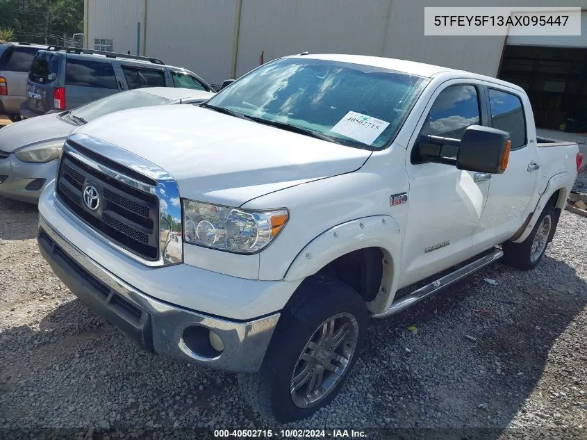 5TFEY5F13AX095447 2010 Toyota Tundra Grade 5.7L V8