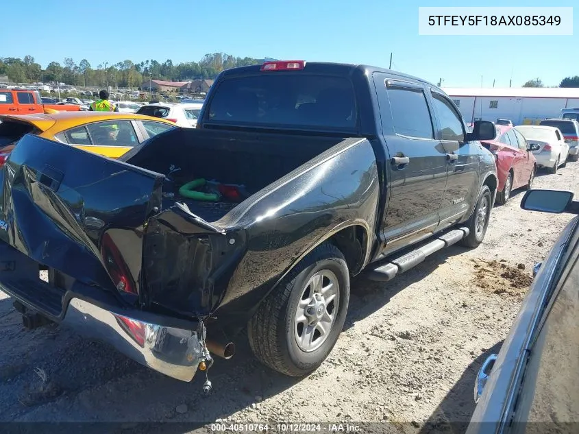 5TFEY5F18AX085349 2010 Toyota Tundra Grade 5.7L V8