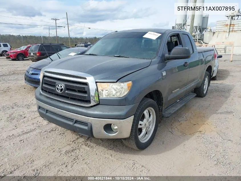 2010 Toyota Tundra Grade 4.6L V8 VIN: 5TFRM5F11AX007895 Lot: 40521844