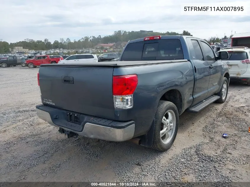 2010 Toyota Tundra Grade 4.6L V8 VIN: 5TFRM5F11AX007895 Lot: 40521844