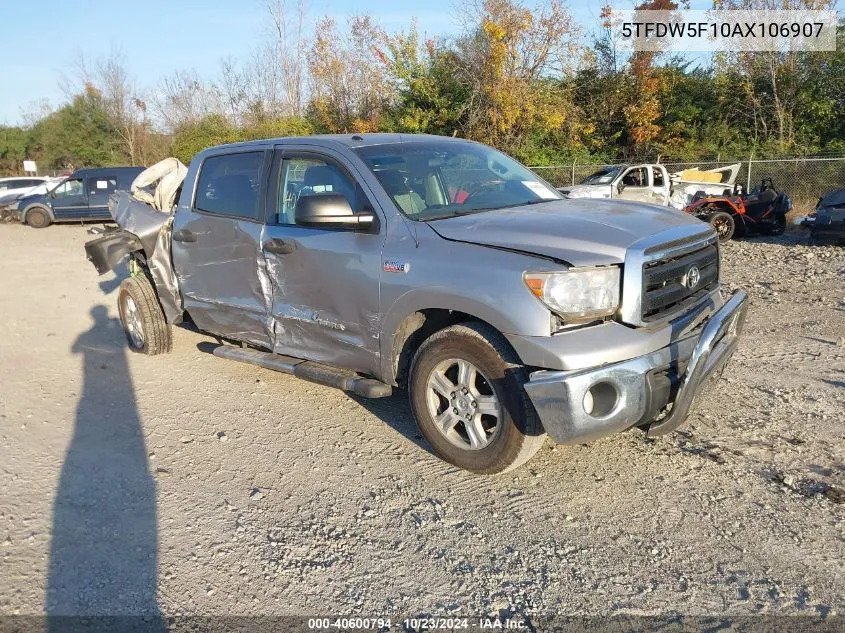 5TFDW5F10AX106907 2010 Toyota Tundra Grade 5.7L V8