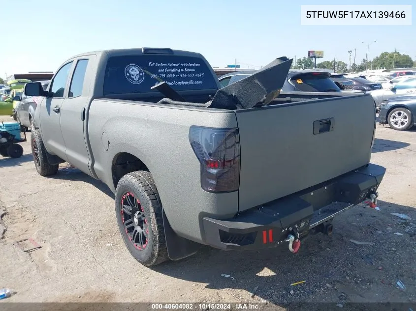 5TFUW5F17AX139466 2010 Toyota Tundra Grade 5.7L V8