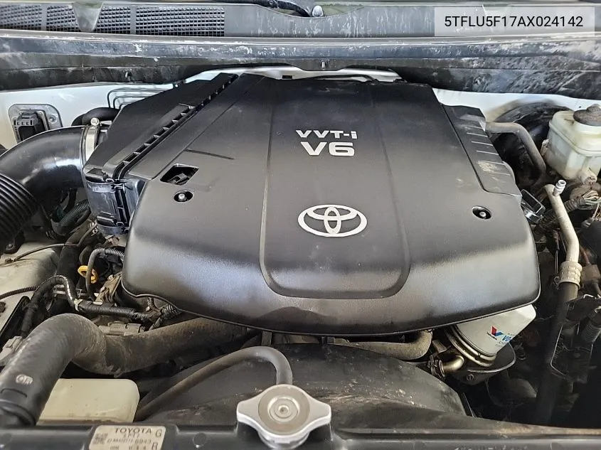 5TFLU5F17AX024142 2010 Toyota Tundra Grade V6