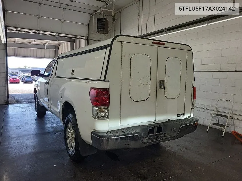 2010 Toyota Tundra Grade V6 VIN: 5TFLU5F17AX024142 Lot: 40673475