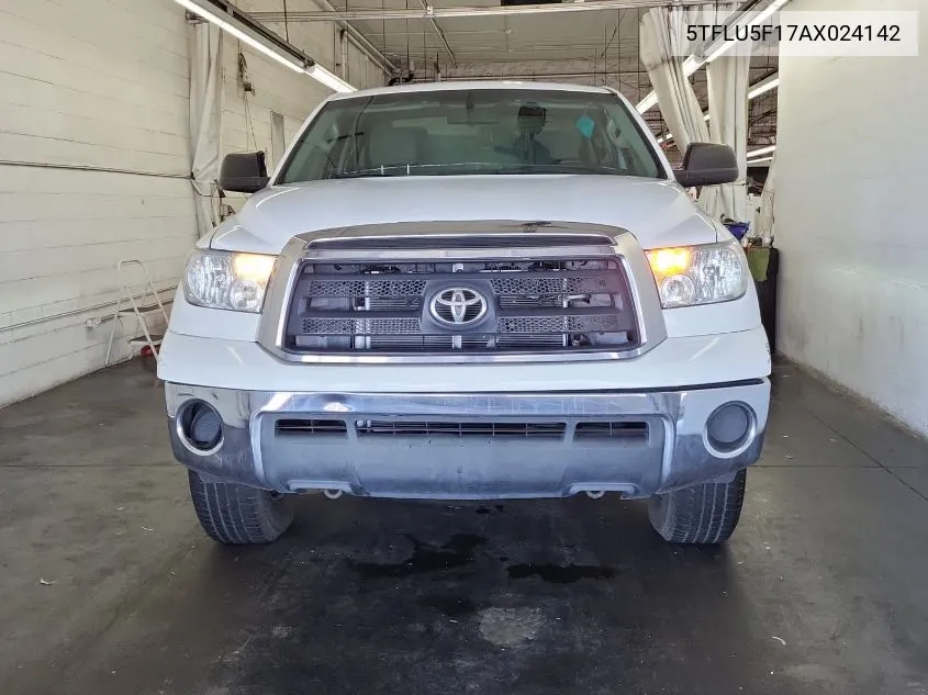 2010 Toyota Tundra Grade V6 VIN: 5TFLU5F17AX024142 Lot: 40673475