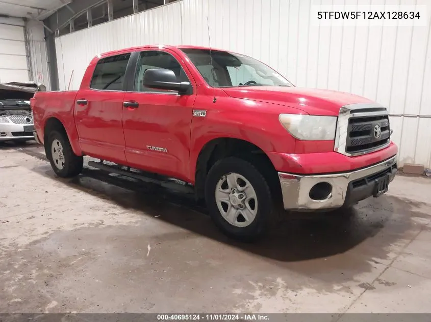 2010 Toyota Tundra Grade 5.7L V8 VIN: 5TFDW5F12AX128634 Lot: 40695124