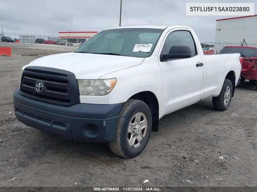 2010 Toyota Tundra Grade V6 VIN: 5TFLU5F15AX023880 Lot: 40799858