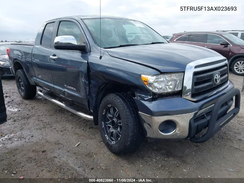 2010 Toyota Tundra Grade V6 VIN: 5TFRU5F13AX023693 Lot: 40823860