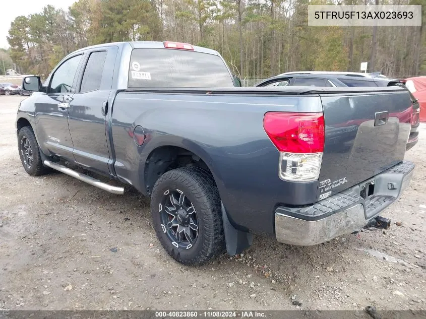 2010 Toyota Tundra Grade V6 VIN: 5TFRU5F13AX023693 Lot: 40823860